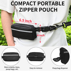 Petstars shock-absorbing bungee leash reduces sudden pulls during runs.