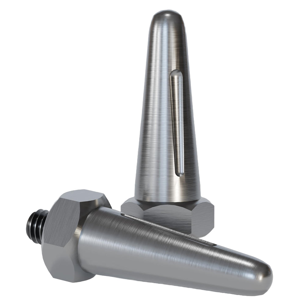 PetsTEK replacement prongs provide durable 1-inch stainless steel collar contact for short-haired dogs