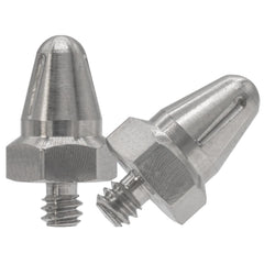 PetsTEK replacement prongs, half-inch stainless steel, for Dogtra collars, durable contact points.