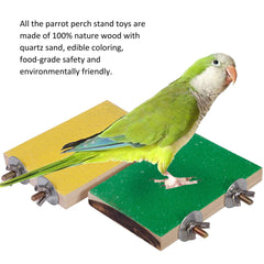 Petsvv installation-top-screw demonstrates secure hanging for active birds.