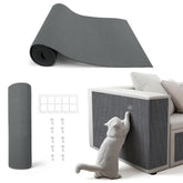 PETSWEET cat-scratch-furniture-protector on a sofa shields upholstery from claws.