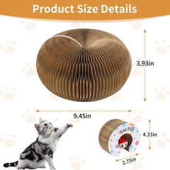 PETSWEET Magic Organ accordion tunnel shows versatile shapes for exploration and exercise.