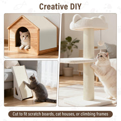 PETSWEET self-adhesive scratch pad sticks securely to surfaces for hassle-free installation.