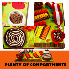 Pettain Snuffle Mat dense felt closeup highlights safe, durable construction