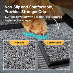 PetThem dog ramp supports up to 250 lbs for reliable stability