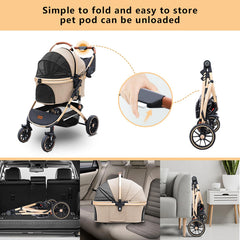 Pettingzoo storage basket and cup holder keeps essentials within reach