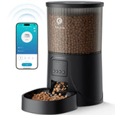 PETULTRA feeder app remote-control enables convenient, remotely scheduled meals.