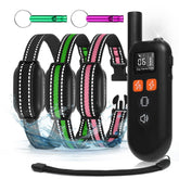 PETURE 3-dog shock collar remote pack enables simultaneous training across three dogs.