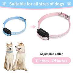 Peture waterproof odor-resistant TPU dog collar; easy wipe-clean after water play.