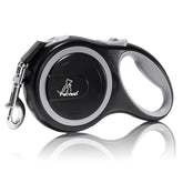 PetVest retractable leash with ergonomic handle offers comfortable grip during walks.