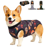 PetWarm dog surgery suit close-up shows soft breathable fabric for comfort