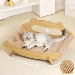 PetZen Garden extra large scratcher bed lounge 2-in-1 design for rest and play.