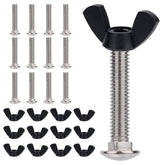 PEUTIER pet carrier bolts in stainless steel for durable crate repair.
