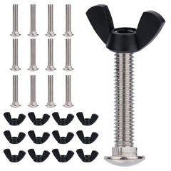PEUTIER pet carrier bolts in stainless steel for durable crate repair.