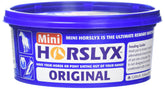 PFIFF Horslyx Minis original flavour 650g packaging closeup for easy feeding support