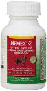 Pfizer Nemex-2 wormer bottle pour for easy dosing and palatability