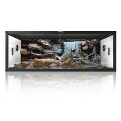 Phailozoo 85-gallon front-opening tank for easy feeding and cleaning