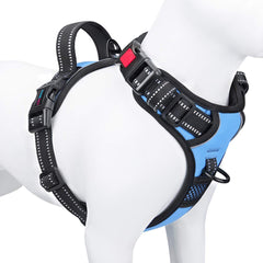 PHOEPET No Pull Dog Harness easy on and off for quick daily use.