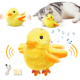 PHONORY flapping duck front view encourages exploration and interactive play for cats.