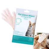 PHONORY rinse-free dog shampoo mitts pack6 for quick cleanup after walks