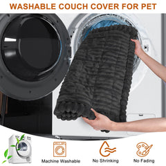PHOPHO couch cover offers versatile use on sofas, car seats, and outdoor setups.