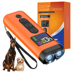 Phzibor dog bark deterrent device angled view highlights portable training tool for quick sessions