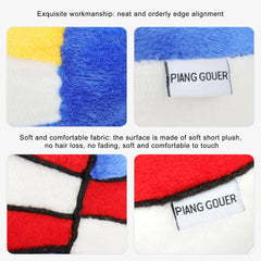 PIANG GOUER dog balls safe durable image emphasizes non-toxic materials for durable play.