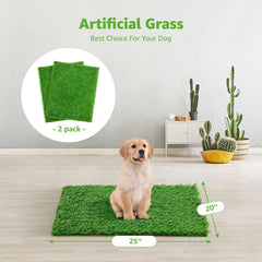 PICK FOR LIFE dog grass pad closeup texture highlights soft, real-feel turf for paw comfort