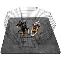 PICK FOR LIFE dog pee pad washable 72x72 absorbent top keeps moisture away for dry floors.
