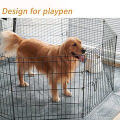 PICK FOR LIFE dog pee pad washable 72x72 waterproof back keeps floors dry during use.
