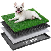 PICK FOR LIFE portable dog grass pad 20x25 front view ideal for indoor potty training