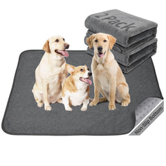 PICK FOR LIFE Wahsalbe Puppy Pads 41x41 top view shows washable, reusable training surface.