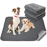 PICK FOR LIFE washable dog pads 36x48 flat lay demonstrates broad coverage for training