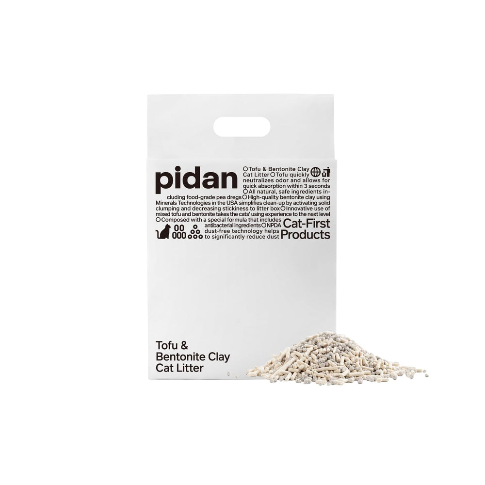 Pidán Mezcla de Arena para Gatos, bolsa de 5,3 libras, almacenamiento seguro