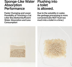 Pidan tofu cat litter dust-free scene emphasizes low-dust performance and cleaner homes