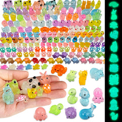 Piemow mini resin animals collection for tiny-world decor and play