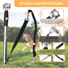 Pietenjoy elastic buffer reduces jolts for calmer pet and rider.