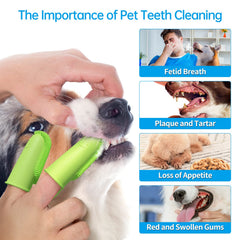 Pijaborg puppy teeth cleaning in action promotes comfortable brushing