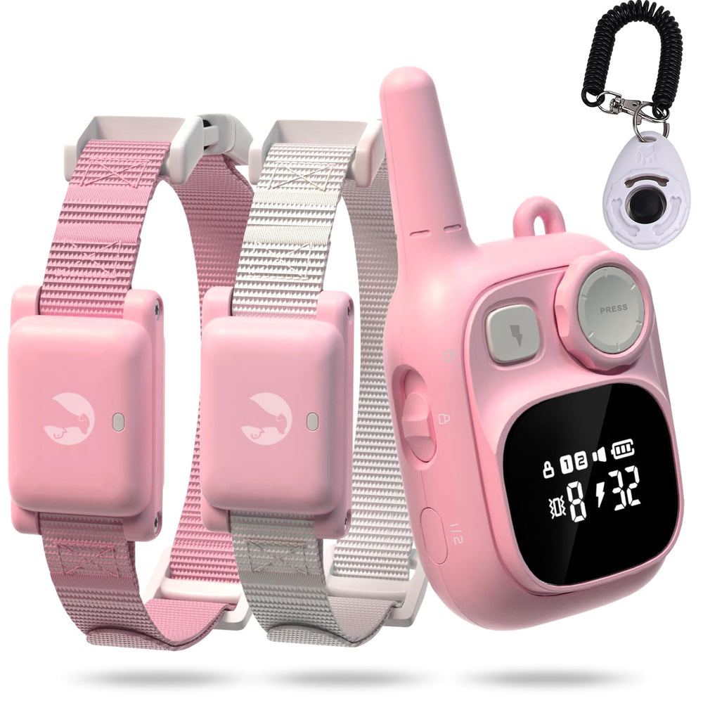 Pikabiu training collar remote demonstrates long-range training up to 1800ft.