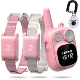 Pikabiu training collar remote demonstrates long-range training up to 1800ft.