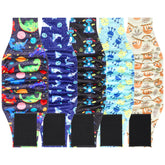 Pilviset Dino S belly band front view demonstrates secure fit for daily use.