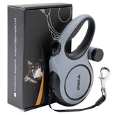 Pina Upgraded Retractable Leash 26ft in use for wide-open spaces with secure control and freedom.