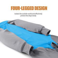 Pinellia surgical onesie designed for large dogs in blue XL.