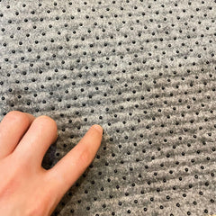 pingping-go cat scratch mat border jute beige closeup of border and material