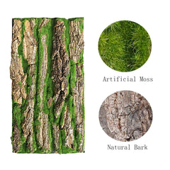 PINVNBY cork-bark texture close-up highlights natural reusable backdrop material