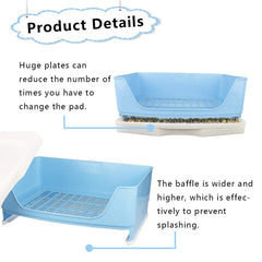PINVNBY corner toilet box inside cage layout for tidy setup.