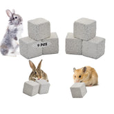 PINVNBY lava block square chew toy for rodents, calcium-rich for tooth wear.