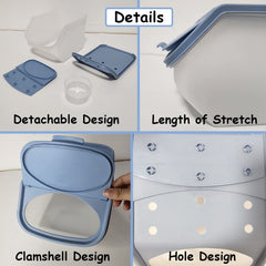 PINVNBY sand cup included for easy sand replacement and mess-free setup.