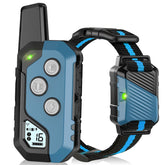 PIOUNS shock collar remote shows durable training controller for distance.
