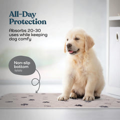Pitpet 4-layer construction close-up highlights durable, cushioned surface